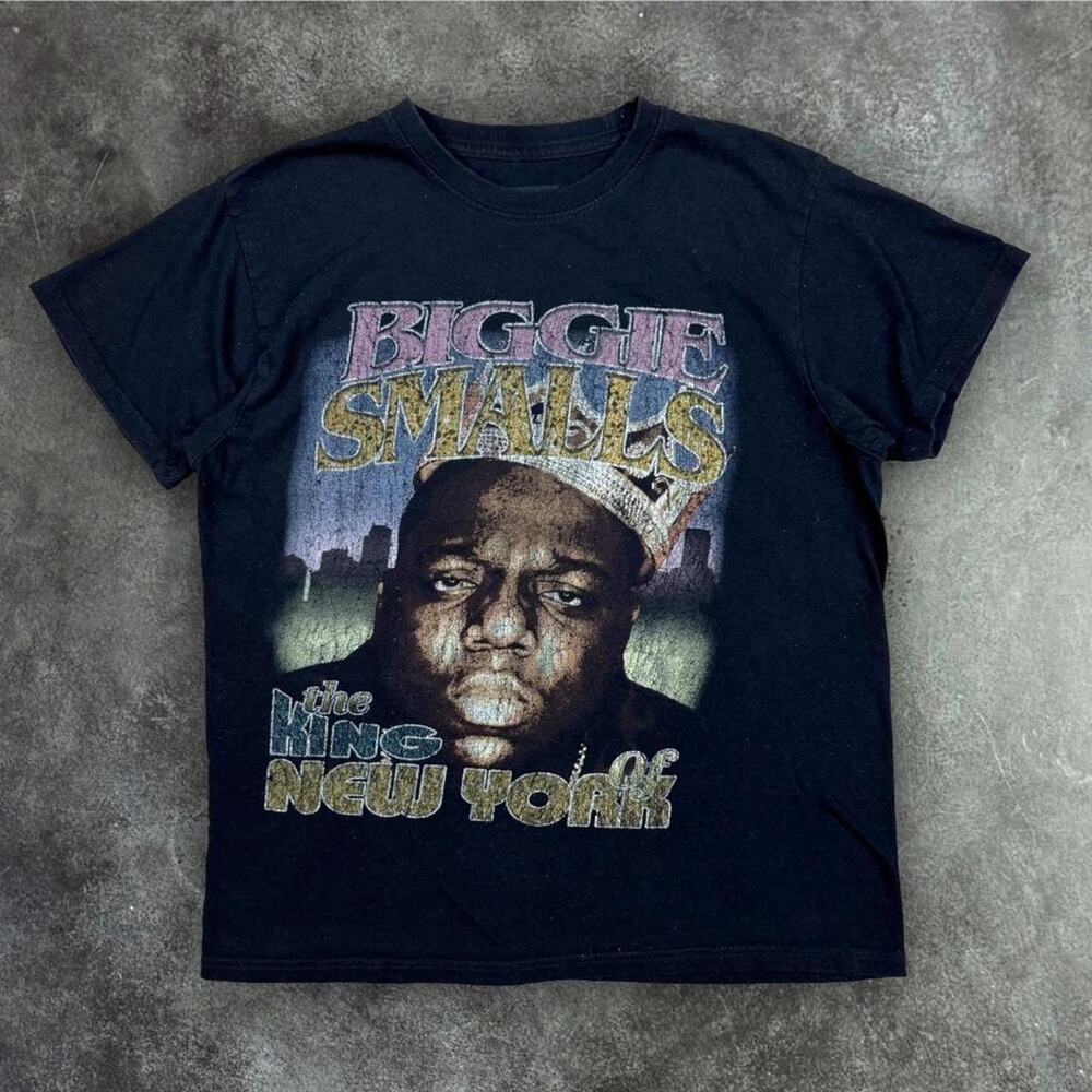 Notorious BIG "It Was All A Dream" Biggie Smalls Graphic Short Sleeve T-Shirt